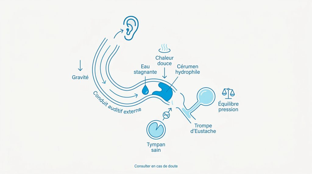 Comment enlever l’eau dans l’oreille et libérer le conduit
