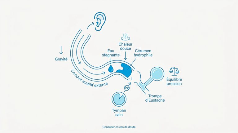 Comment enlever l’eau dans l’oreille et libérer le conduit