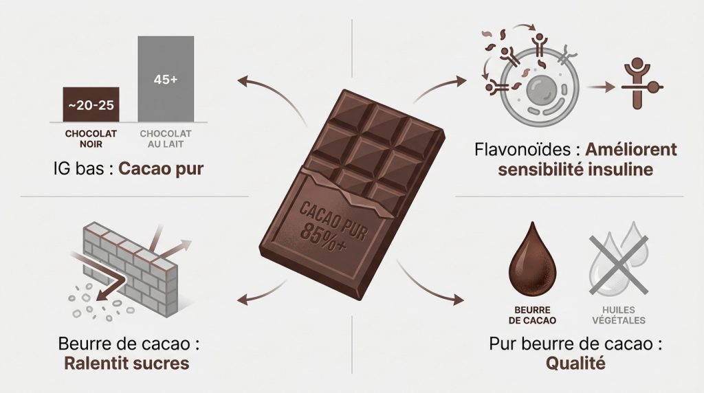 Chocolat diabétique : comment se faire plaisir sans risque