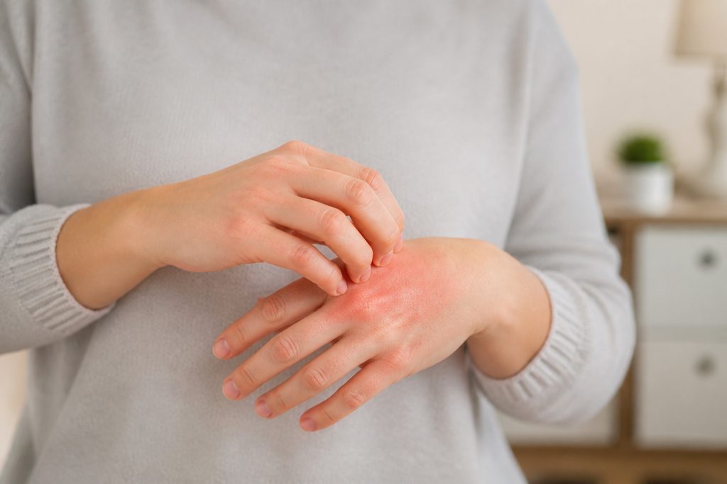 Main gauche qui gratte : signification et causes expliquées