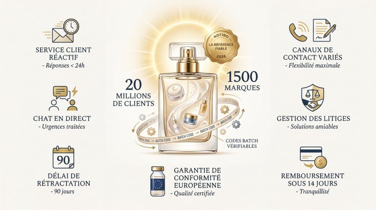 Notino avis : fiabilité et authenticité des parfums en 2026