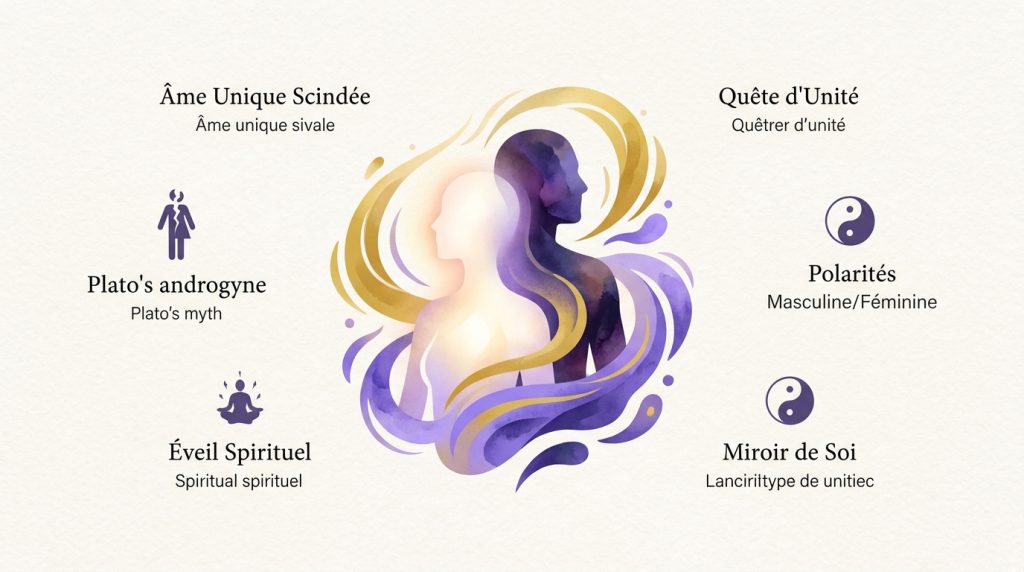 Flammes jumelles : comprendre ce lien d'âme et son parcours