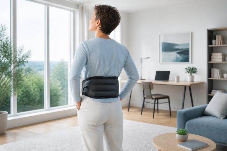 Ceinture lombaire gonflable : soulagez votre dos