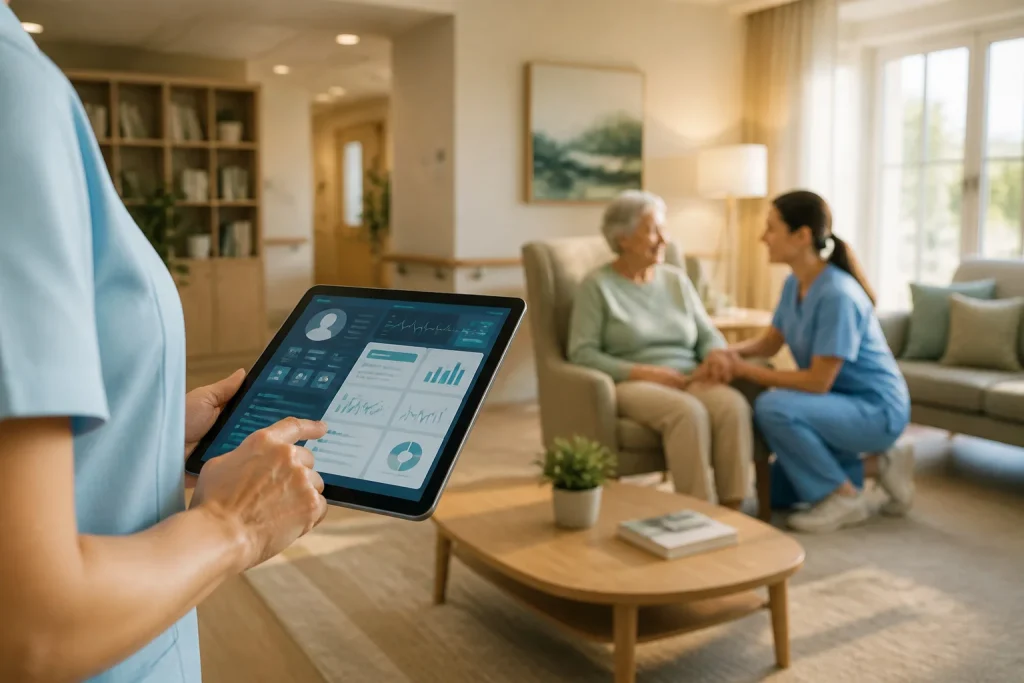 Technologie et soin lavenir de la geriatrie