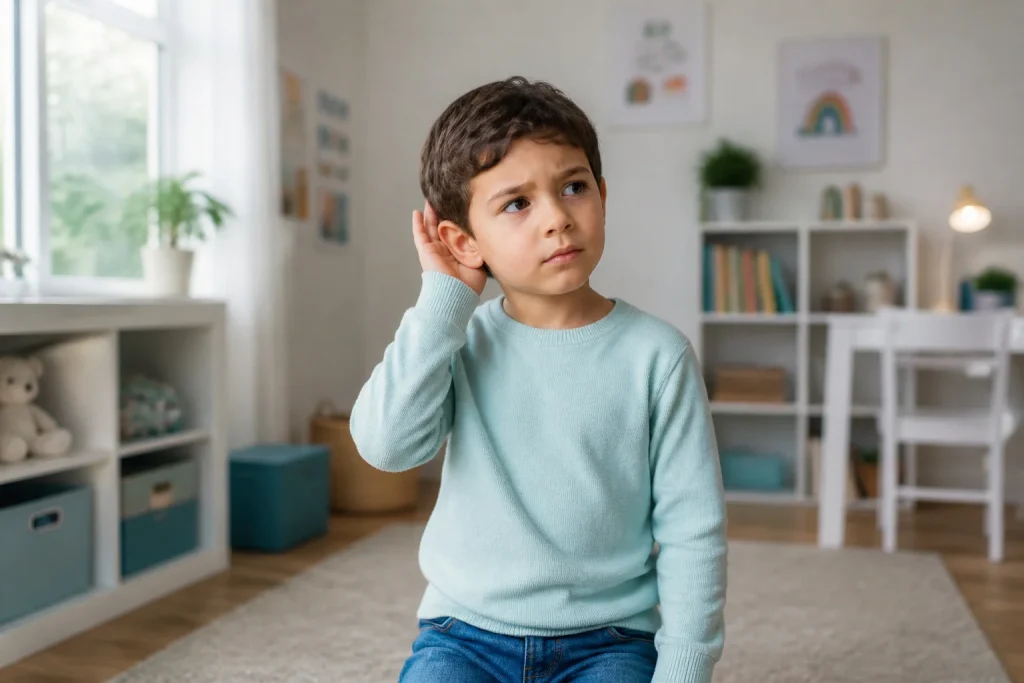 Enfant a lecoute