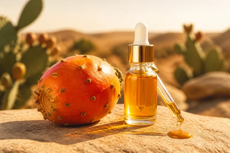 Huile de figue de barbarie luxe du desert