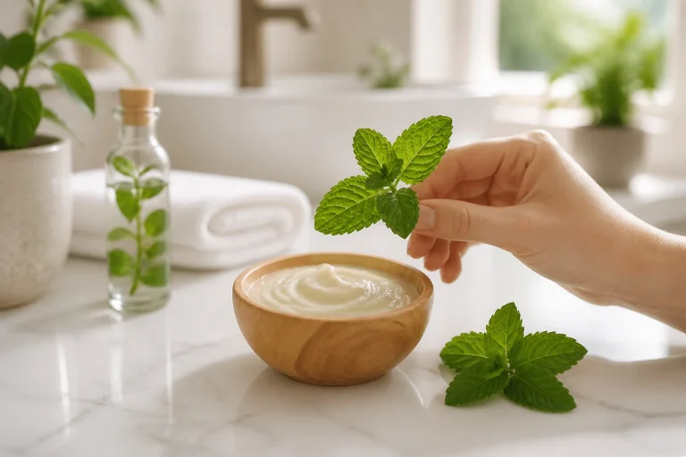 Soin naturel a la menthe