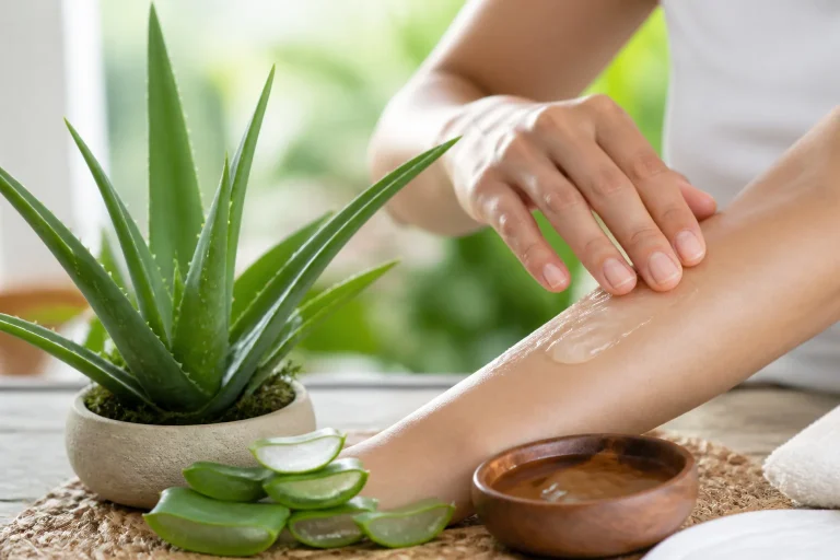 Soin apaisant a laloe vera