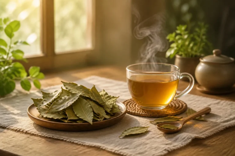 Infusion de laurier et bien etre