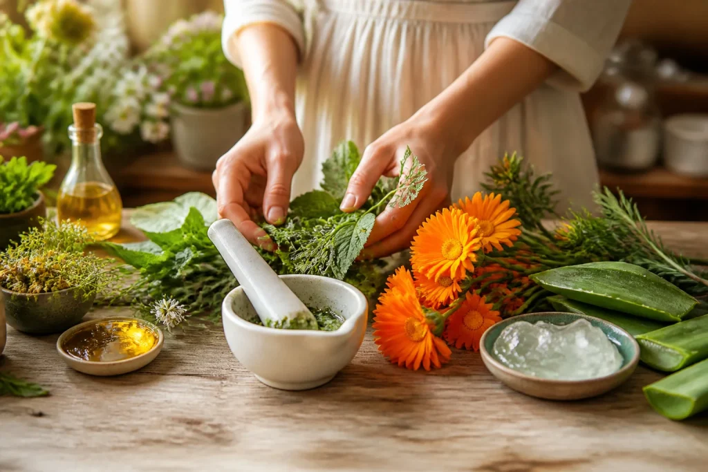 Preparation de remedes naturels