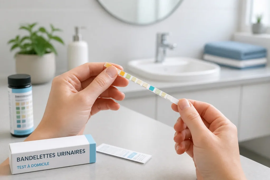 Bandelettes urinaires test a domicile