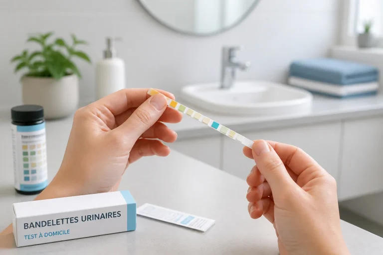 Bandelettes urinaires test a domicile