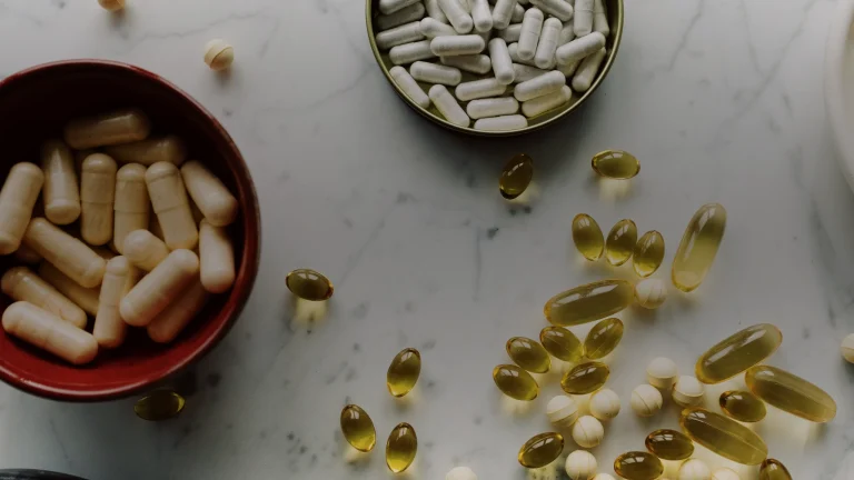 Gélules et capsules de compléments alimentaires